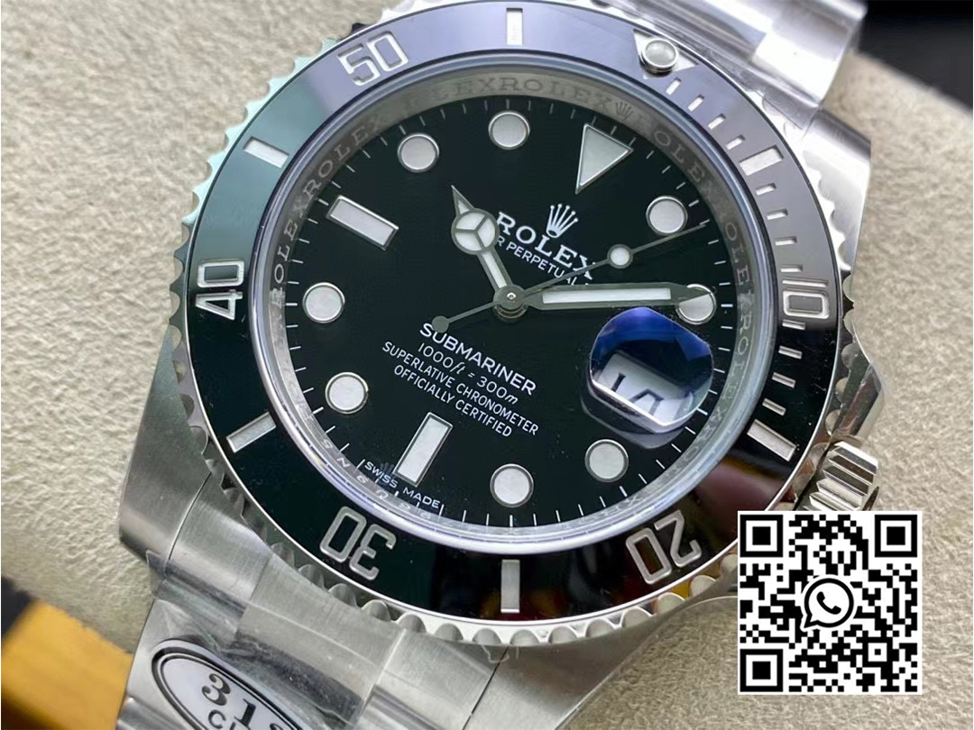 Rolex Submariner 116610 LN Black Ceramic Clean Factory 1:1 Best Edition 904L SS Case and Bracelet VS3135