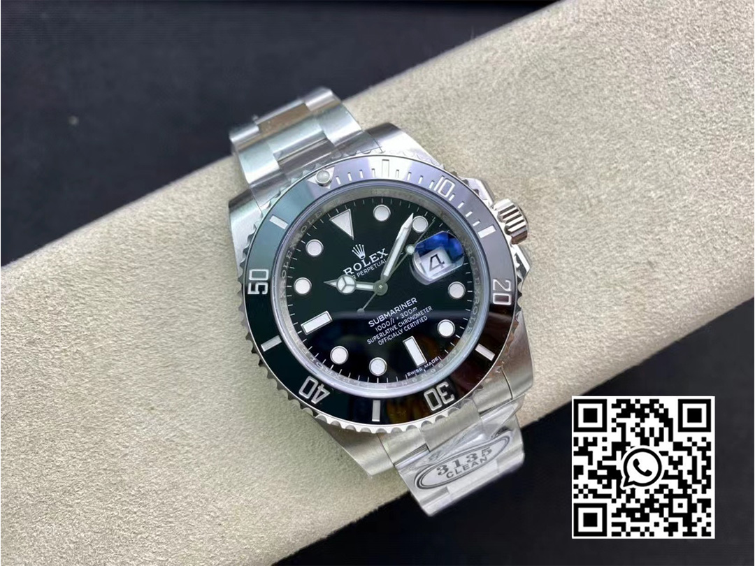 Rolex Submariner 116610 LN Black Ceramic Clean Factory 1:1 Best Edition 904L SS Case and Bracelet VS3135