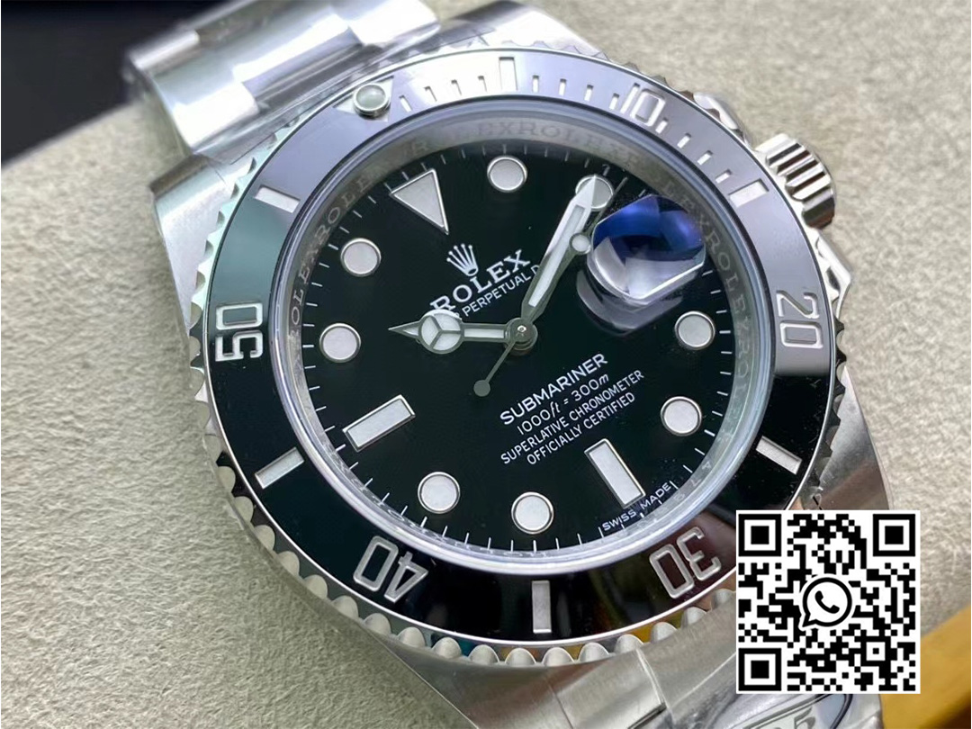 Rolex Submariner 116610 LN Black Ceramic Clean Factory 1:1 Best Edition 904L SS Case and Bracelet VS3135