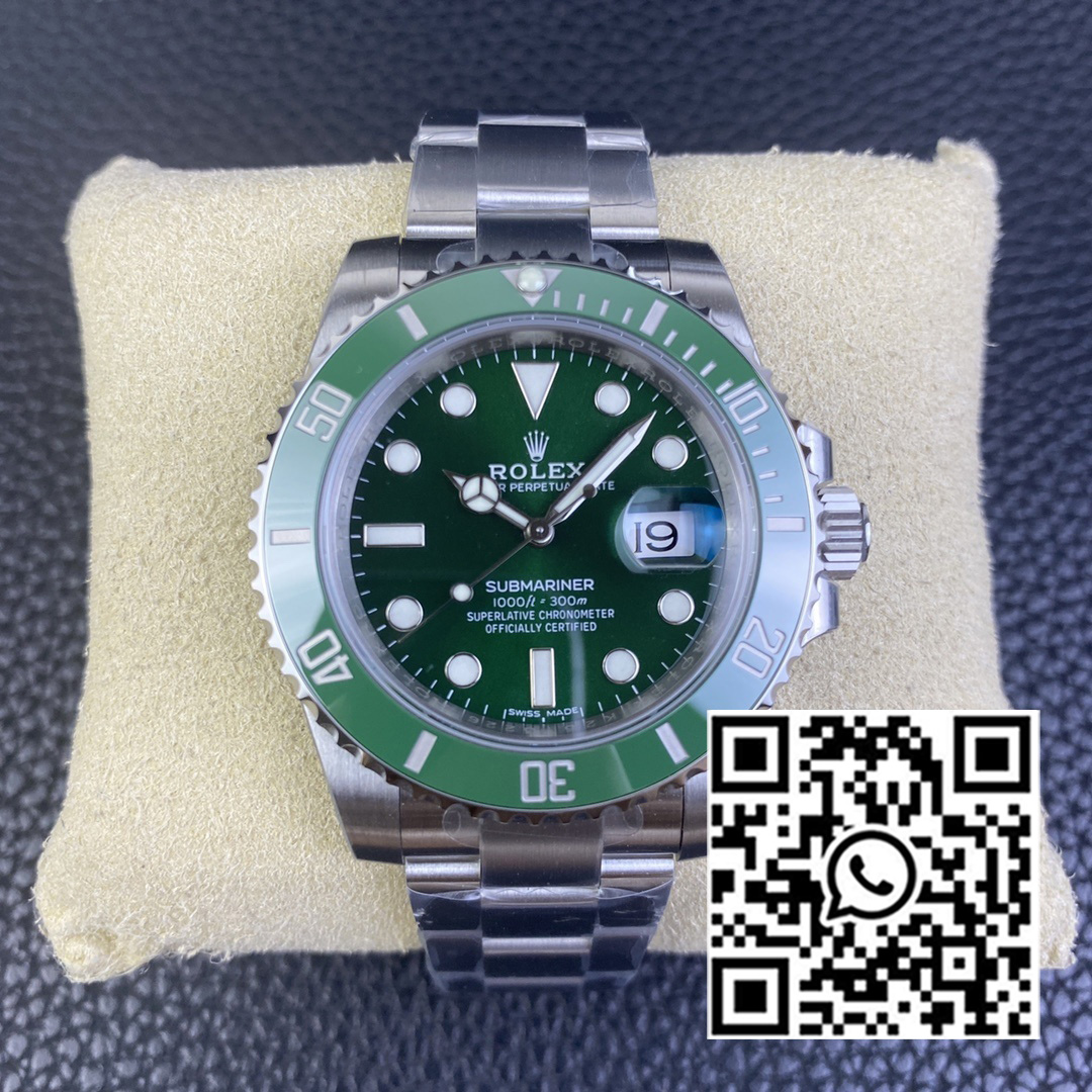 Rolex Submariner 116610 LV Green Ceramic Clean Factory 1:1 Best Edition 904L SS Case and Bracelet VS3135