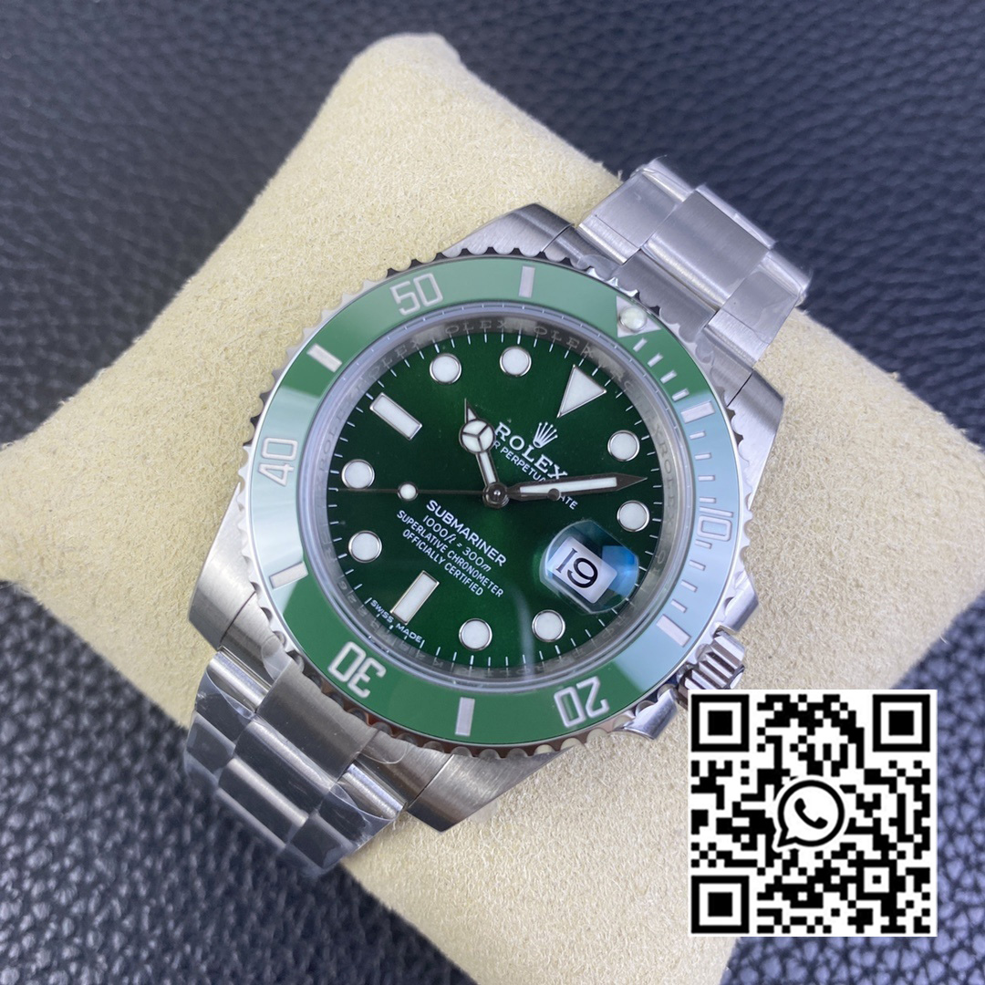 Rolex Submariner 116610 LV Green Ceramic Clean Factory 1:1 Best Edition 904L SS Case and Bracelet VS3135