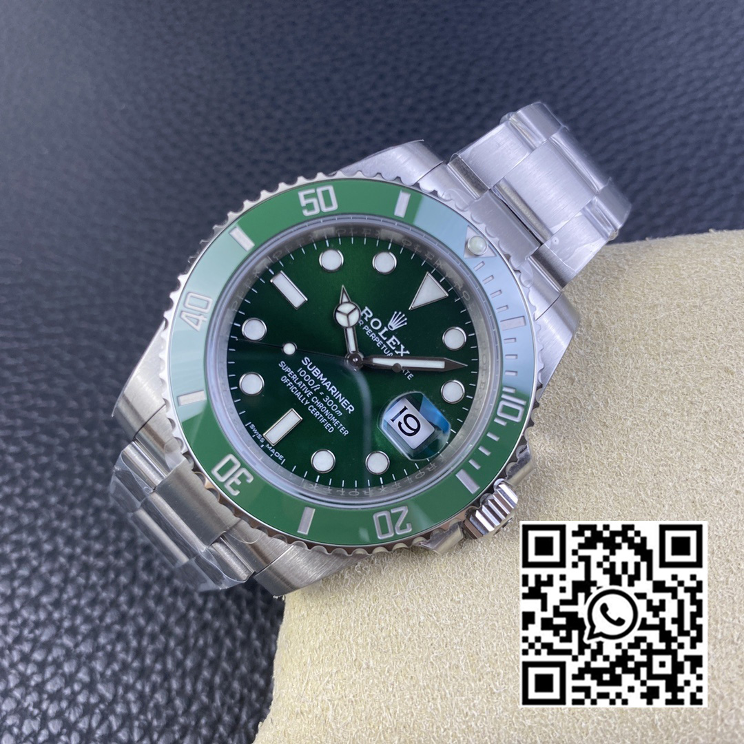 Rolex Submariner 116610 LV Green Ceramic Clean Factory 1:1 Best Edition 904L SS Case and Bracelet VS3135