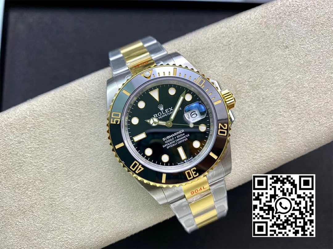 Rolex Submariner 116613 LN Black Ceramic Clean Factory 1:1 Best Edition 904L SS Case and Bracelet VS3135