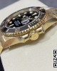 Rolex Submariner 116618 LN Black Ceramic YG Plated 904L Steel Clean Factory 1:1 Best Edition VS3135