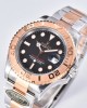 Rolex Yacht-Master 126621 SS/RG Clean Factory 904L Steel Black Dial