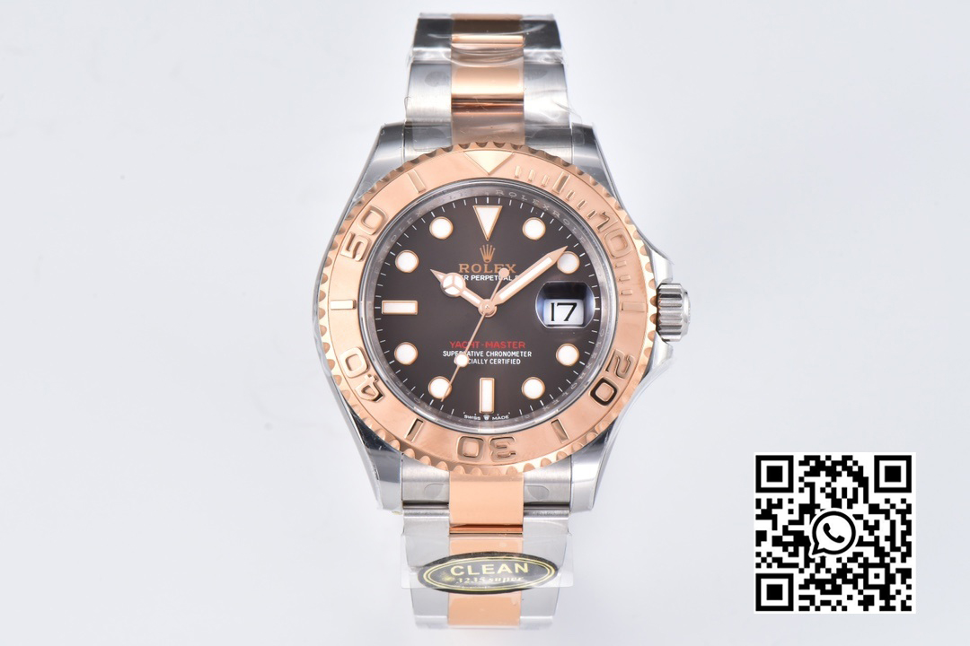 Rolex Yacht-Master 126621 SS/RG Clean Factory 904L Steel Brown Dial