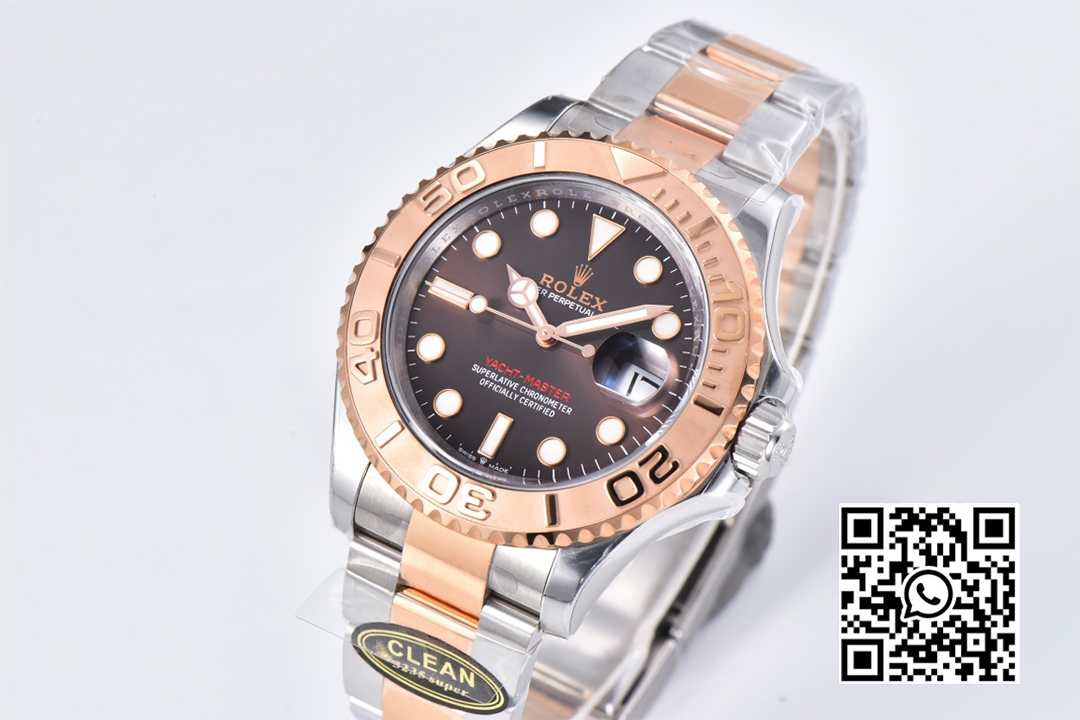 Rolex Yacht-Master 126621 SS/RG Clean Factory 904L Steel Brown Dial