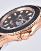 Rolex Yacht-Master 126655 Clean Factory 1:1 Best Edition Black Ceramic Bezel on Oysterflex Strap VR3235