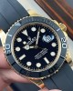 Rolex Yacht-Master 42mm 226658 YG Clean Factory 1:1 Best Edition Ceramic Bezel Black Dial