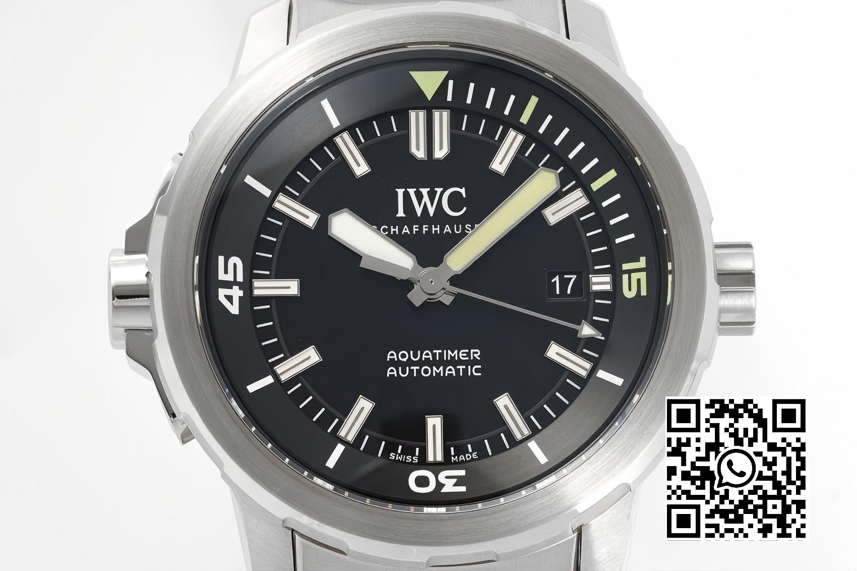 IWC Aquatimer SS IW329002 V6S Factory 1:1 Best Edition Black Dial