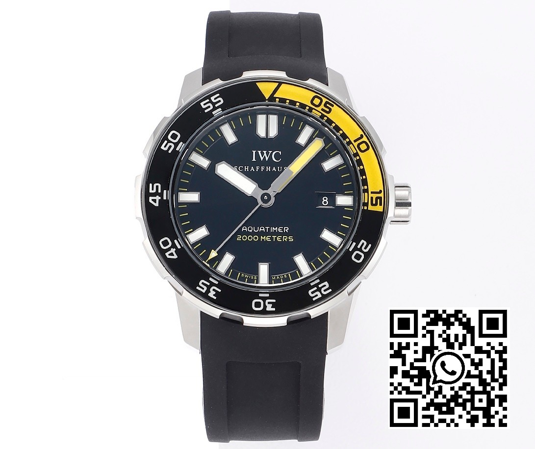 IWC Aquatimer Automatic IW356802 V6S Factory 1:1 Best Edition Black/Yellow Dial