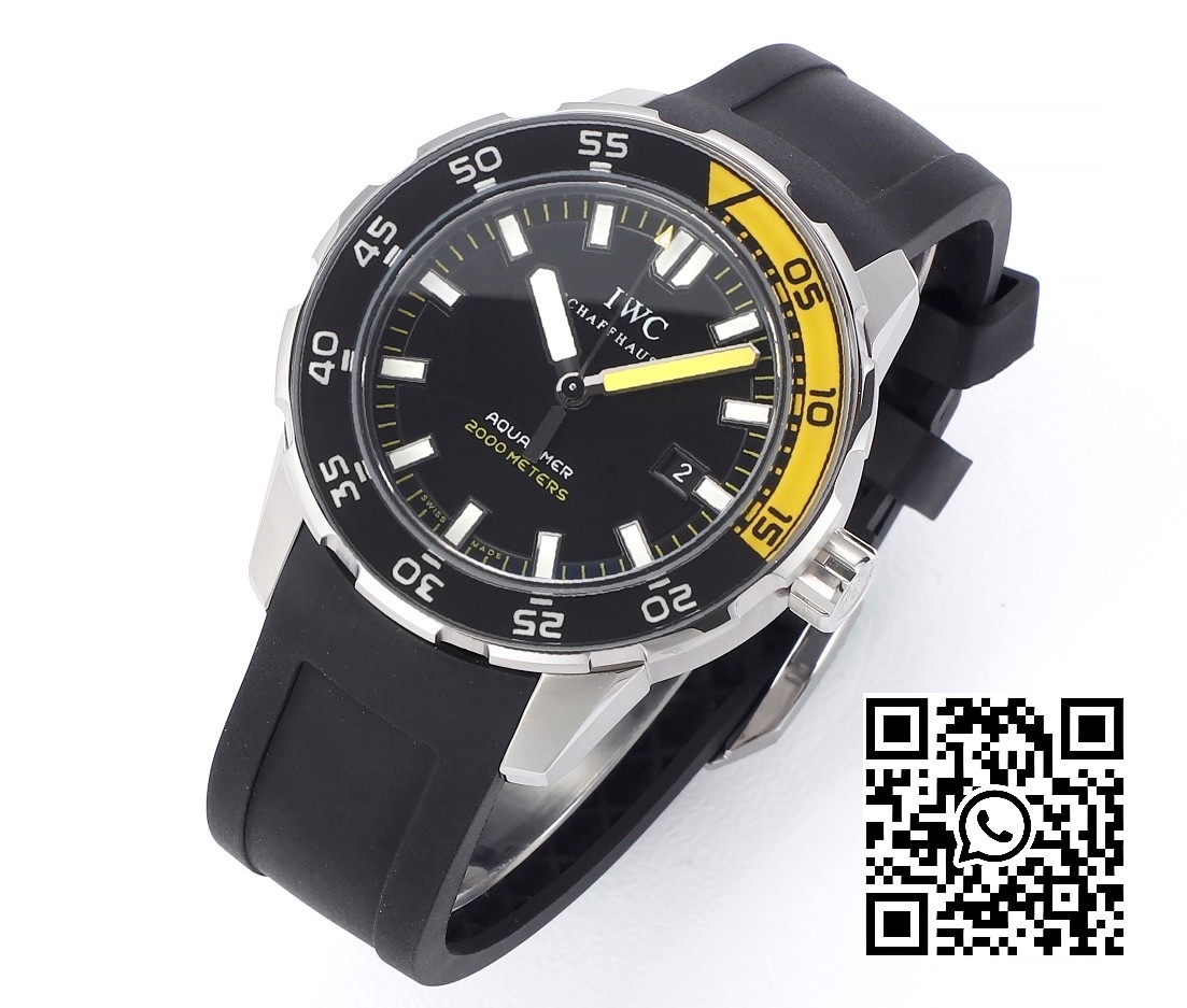 IWC Aquatimer Automatic IW356802 V6S Factory 1:1 Best Edition Black/Yellow Dial