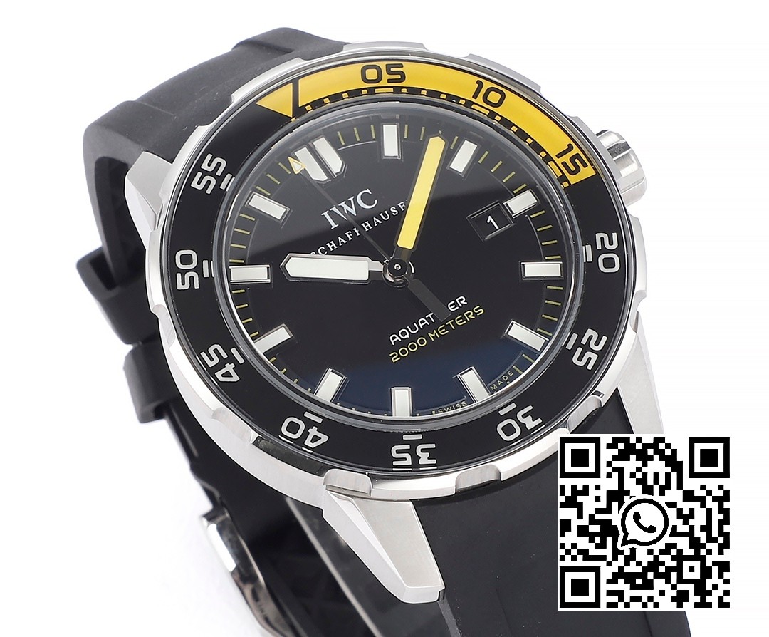 IWC Aquatimer Automatic IW356802 V6S Factory 1:1 Best Edition Black/Yellow Dial