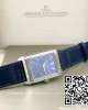 Jaeger-LeCoultre Master Reverso Tribute Small Seconds 3988482 SS MG Factory 1:1 Best Version Blue Dial