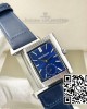 Jaeger-LeCoultre Master Reverso Tribute Small Seconds 3988482 SS MG Factory 1:1 Best Version Blue Dial