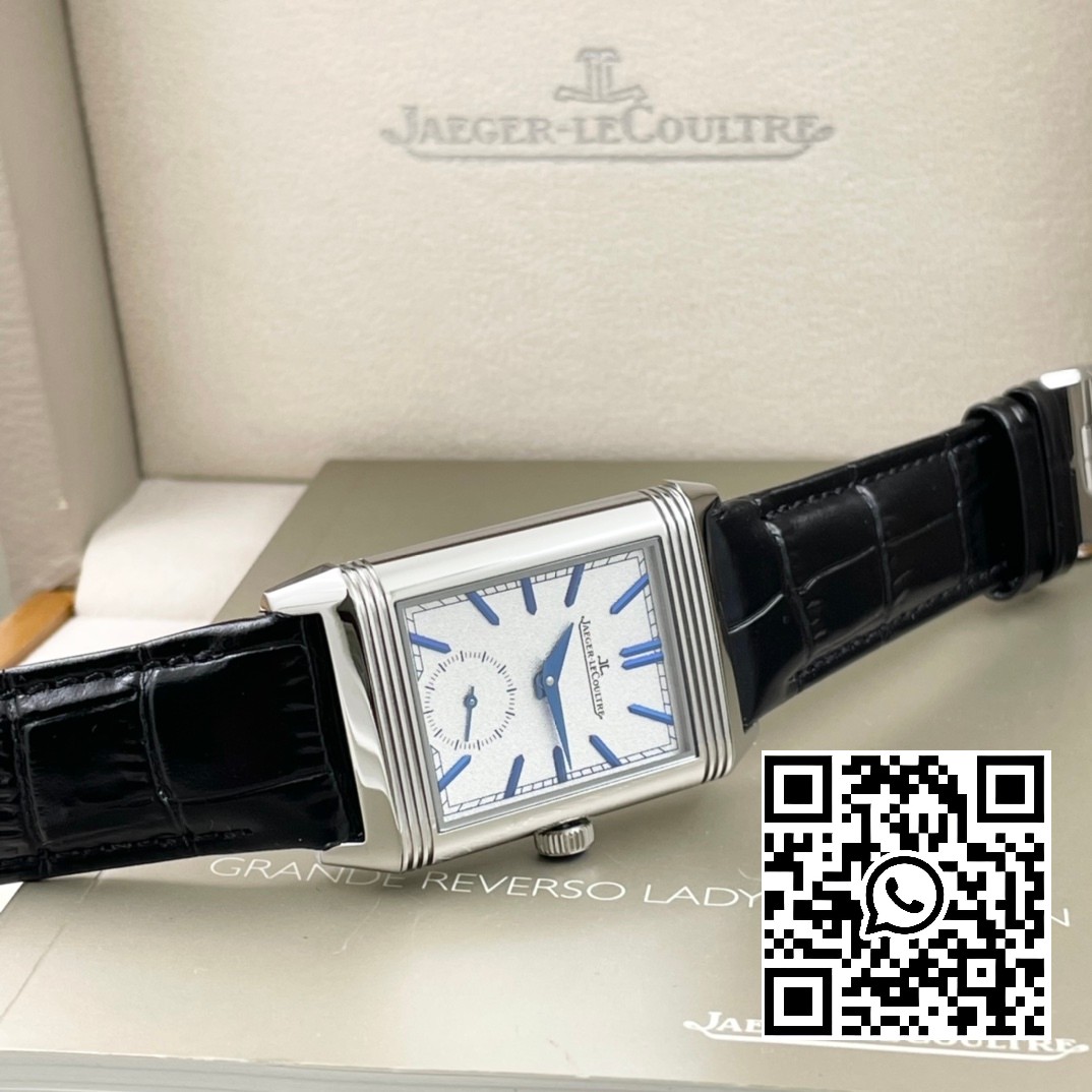 Jaeger-LeCoultre Master Reverso Tribute Small Seconds 3988482 SS MG Factory 1:1 Best Version White Dial