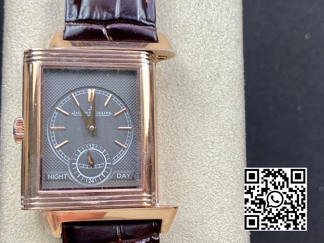 Jaeger-LeCoultre Master Reverso Tribute Small Seconds RG MG Factory 1:1 Best Version Gray Dial