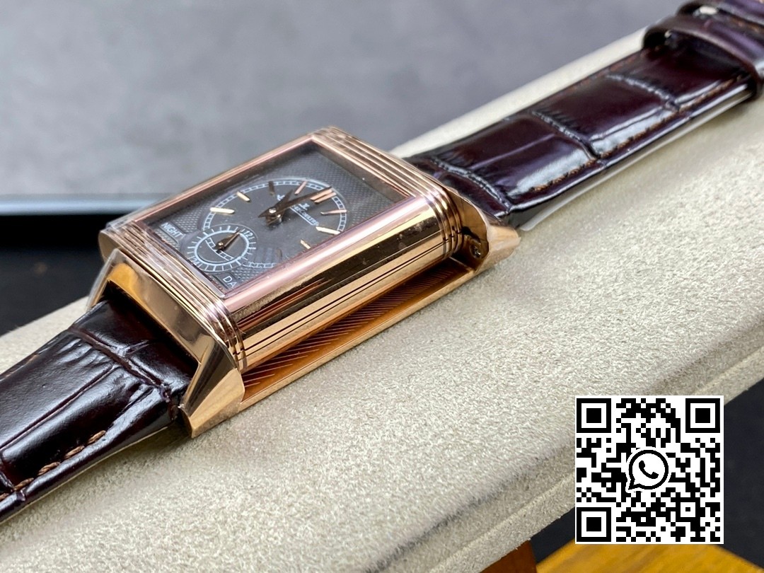 Jaeger-LeCoultre Master Reverso Tribute Small Seconds RG MG Factory 1:1 Best Version Gray Dial