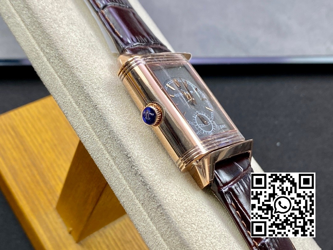 Jaeger-LeCoultre Master Reverso Tribute Small Seconds RG MG Factory 1:1 Best Version Gray Dial