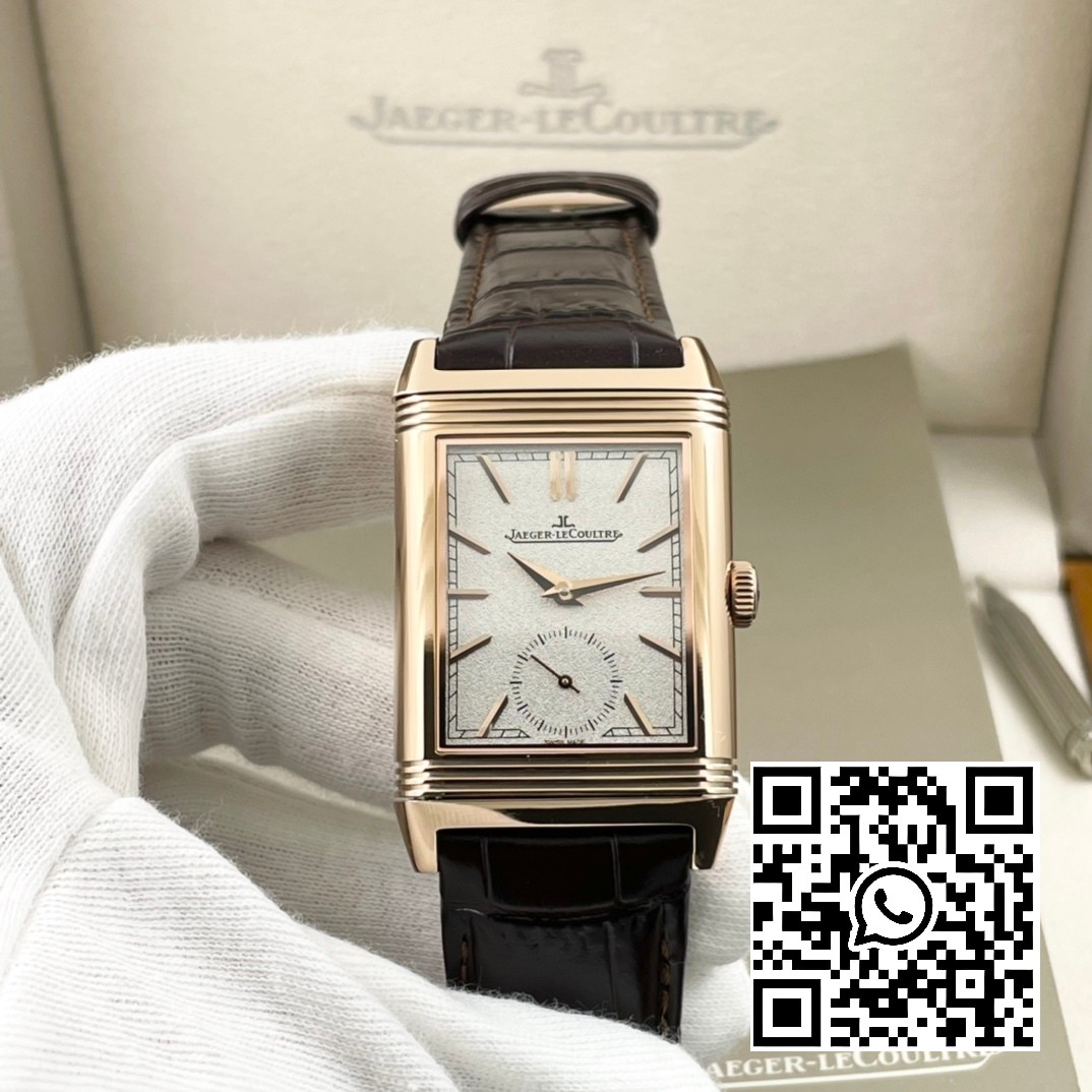 Jaeger-LeCoultre Master Reverso Tribute Small Seconds RG MG Factory 1:1 Best Version White Dial