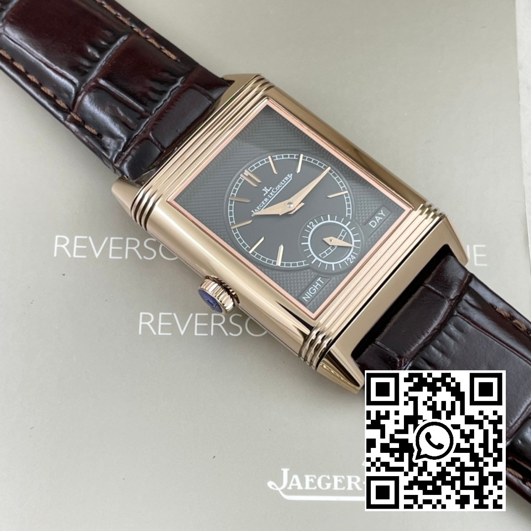 Jaeger-LeCoultre Master Reverso Tribute Small Seconds RG MG Factory 1:1 Best Version White Dial