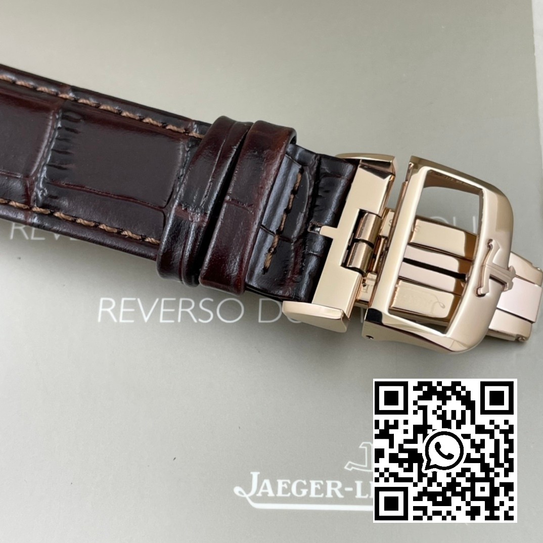 Jaeger-LeCoultre Master Reverso Tribute Small Seconds RG MG Factory 1:1 Best Version White Dial