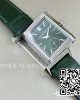 Jaeger-LeCoultre Master Reverso Tribute Small Seconds SS MG Factory 1:1 Best Version Green Dial