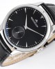 Jaeger-LeCoultre Master Ultra Thin Small Second 1358420 SS ZF Factory 1:1 Best Edition Black Dial