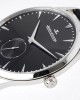 Jaeger-LeCoultre Master Ultra Thin Small Second 1358420 SS ZF Factory 1:1 Best Edition Black Dial