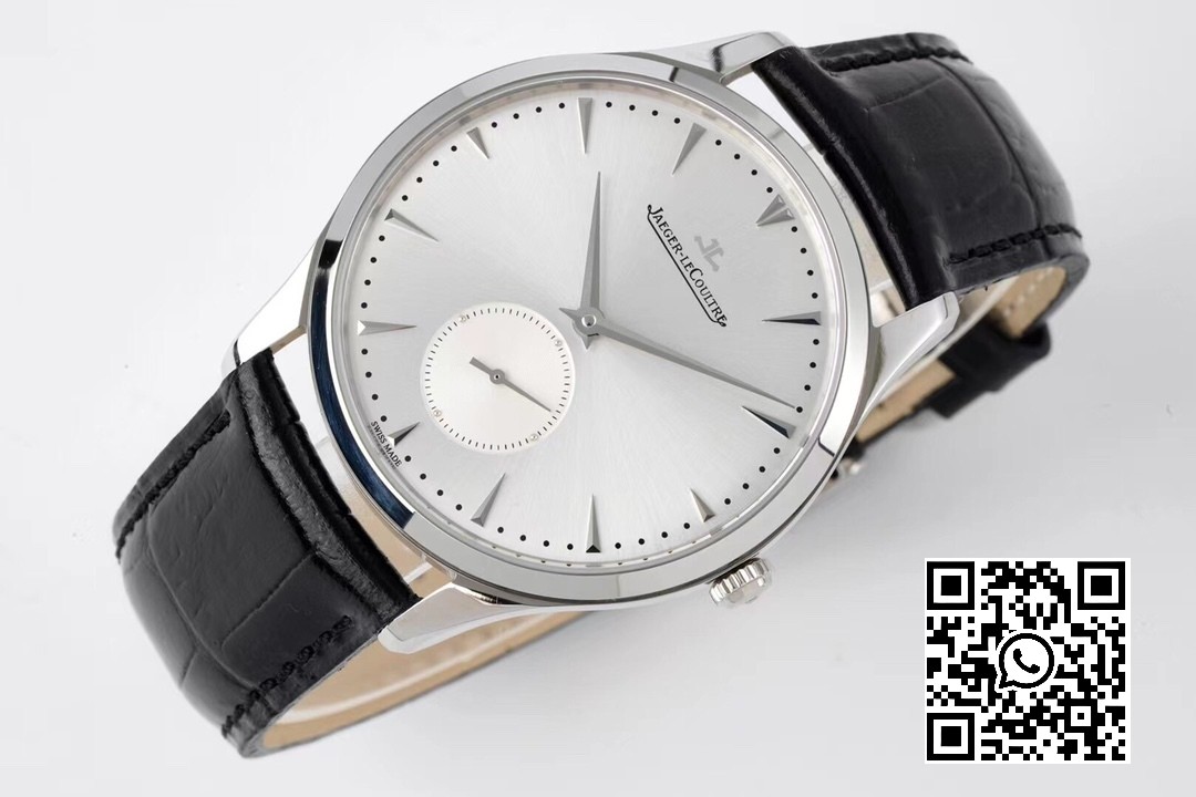 Jaeger-LeCoultre Master Ultra Thin Small Second 1358420 SS ZF Factory 1:1 Best Edition Silver Dial