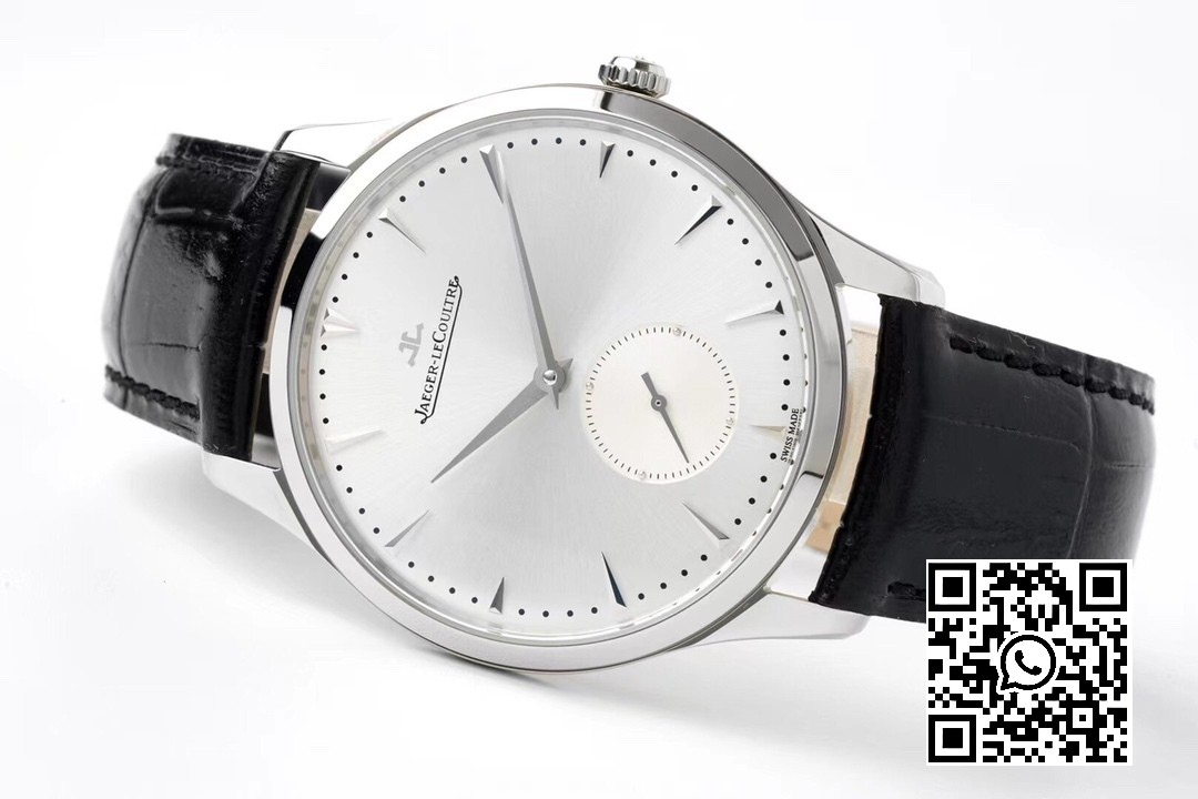 Jaeger-LeCoultre Master Ultra Thin Small Second 1358420 SS ZF Factory 1:1 Best Edition Silver Dial