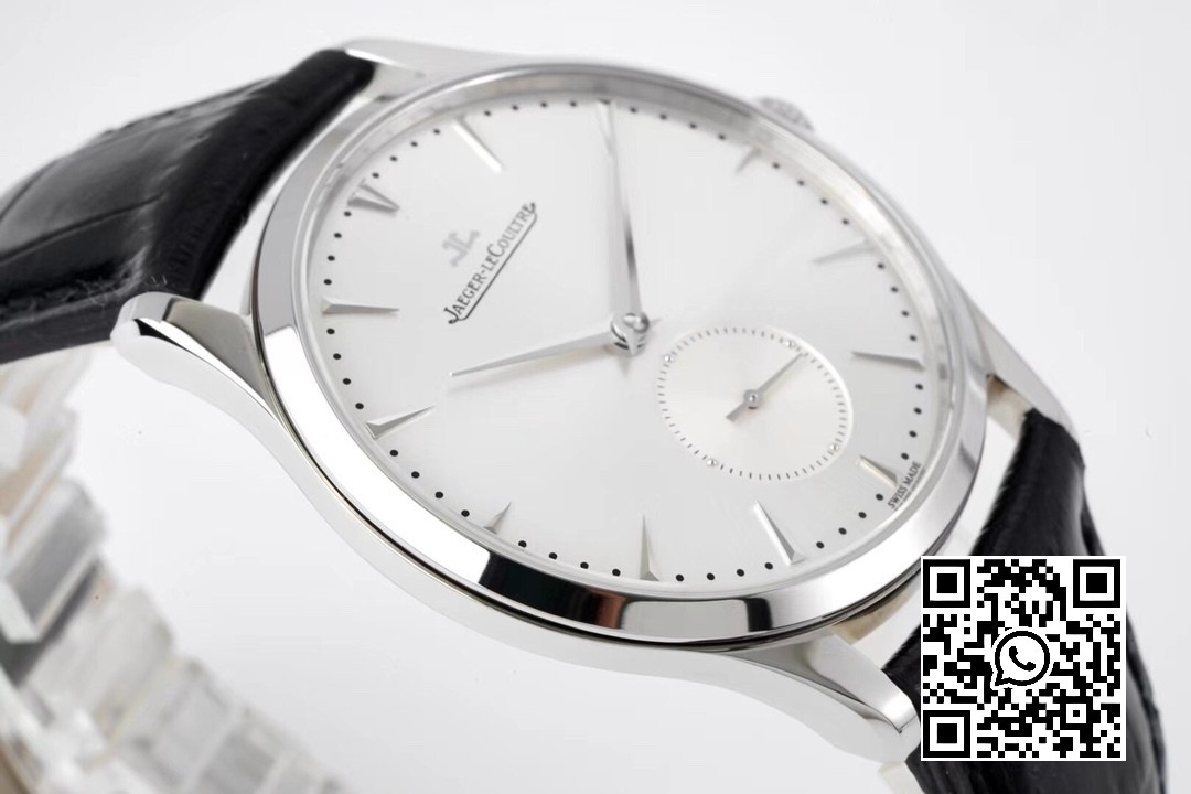 Jaeger-LeCoultre Master Ultra Thin Small Second 1358420 SS ZF Factory 1:1 Best Edition Silver Dial