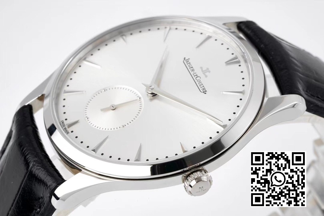 Jaeger-LeCoultre Master Ultra Thin Small Second 1358420 SS ZF Factory 1:1 Best Edition Silver Dial