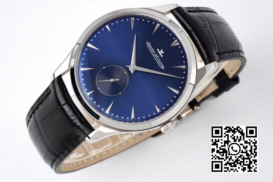 Jaeger-LeCoultre Master Ultra Thin Small Second 1358480 SS ZF Factory 1:1 Best Edition Blue Dial