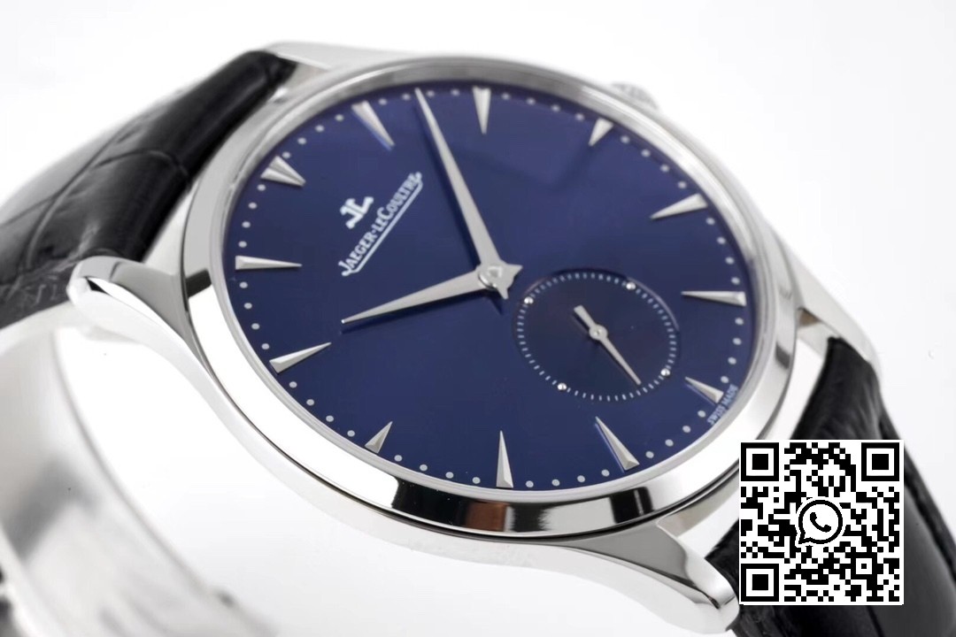 Jaeger-LeCoultre Master Ultra Thin Small Second 1358480 SS ZF Factory 1:1 Best Edition Blue Dial