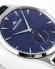 Jaeger-LeCoultre Master Ultra Thin Small Second 1358480 SS ZF Factory 1:1 Best Edition Blue Dial