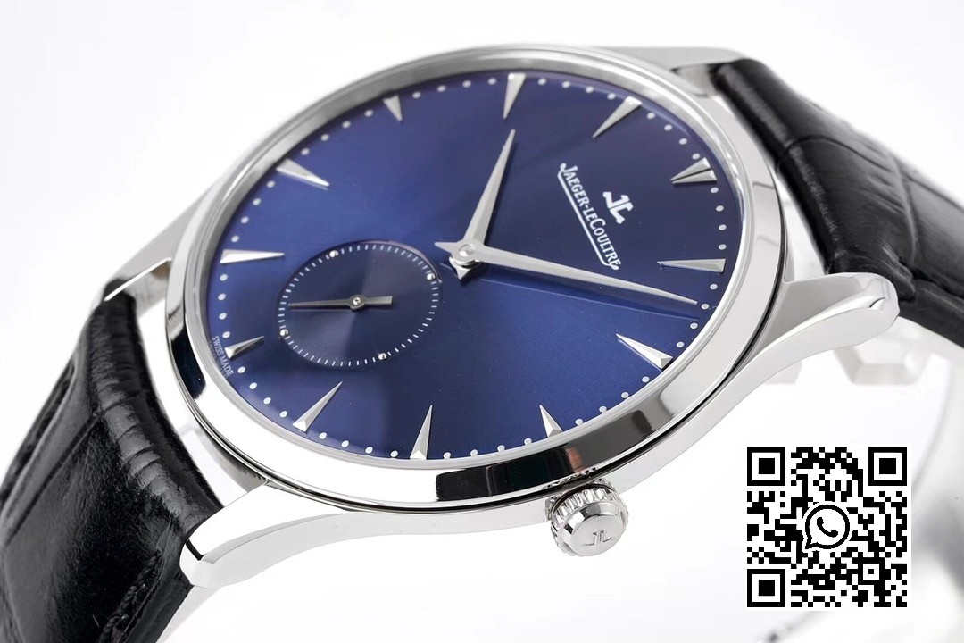 Jaeger-LeCoultre Master Ultra Thin Small Second 1358480 SS ZF Factory 1:1 Best Edition Blue Dial