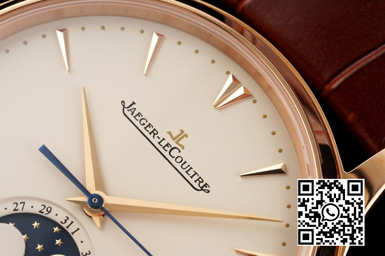 Jaeger-LeCoultre Master Ultra Thin Moon 1362520 RG AZ Factory 1:1 Best Edition White Dial