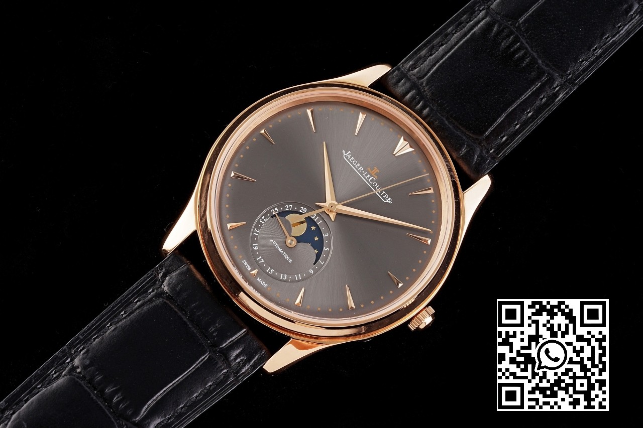 Jaeger-LeCoultre Master Ultra Thin Moon 136255J RG AZ Factory 1:1 Best Edition Gray Dial