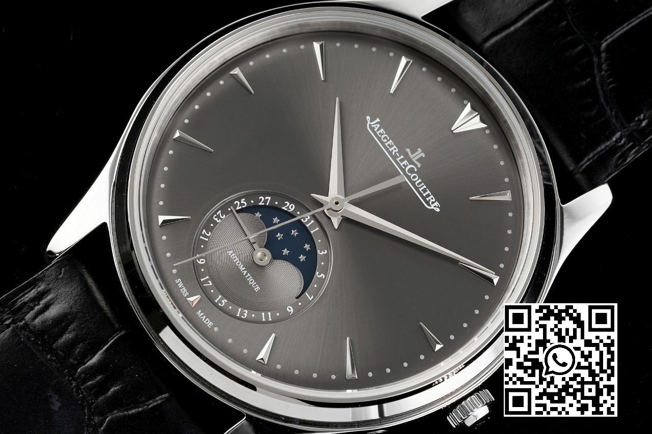 Jaeger-LeCoultre Master Ultra Thin Moon 1363540 SS AZ Factory 1:1 Best Edition Gray Dial