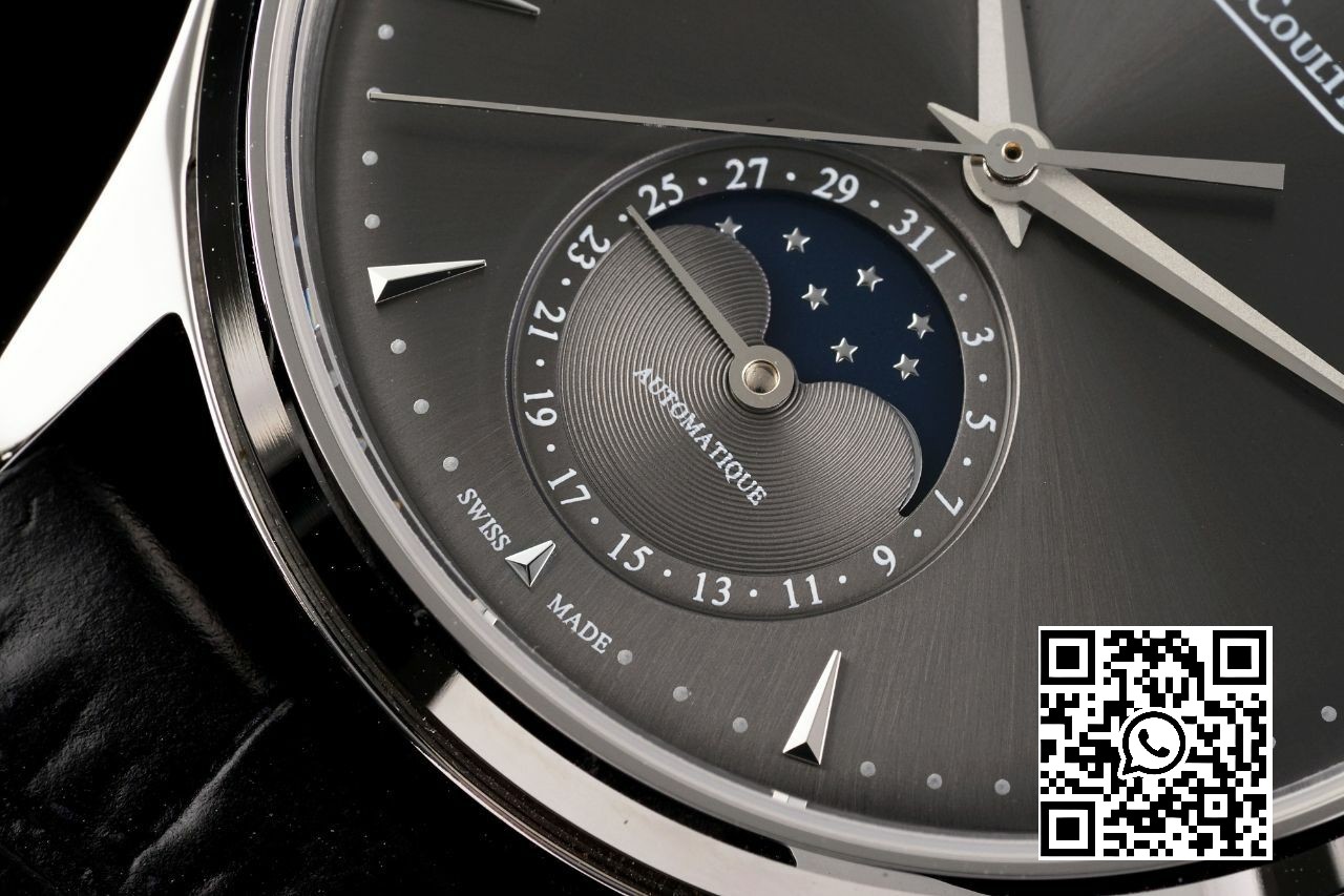 Jaeger-LeCoultre Master Ultra Thin Moon 1363540 SS AZ Factory 1:1 Best Edition Gray Dial