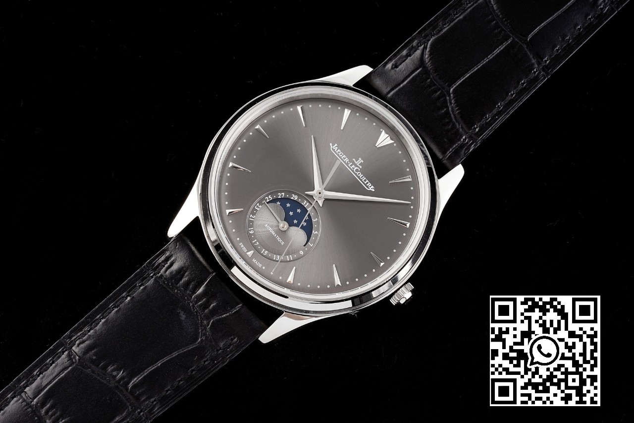 Jaeger-LeCoultre Master Ultra Thin Moon 1363540 SS AZ Factory 1:1 Best Edition Gray Dial