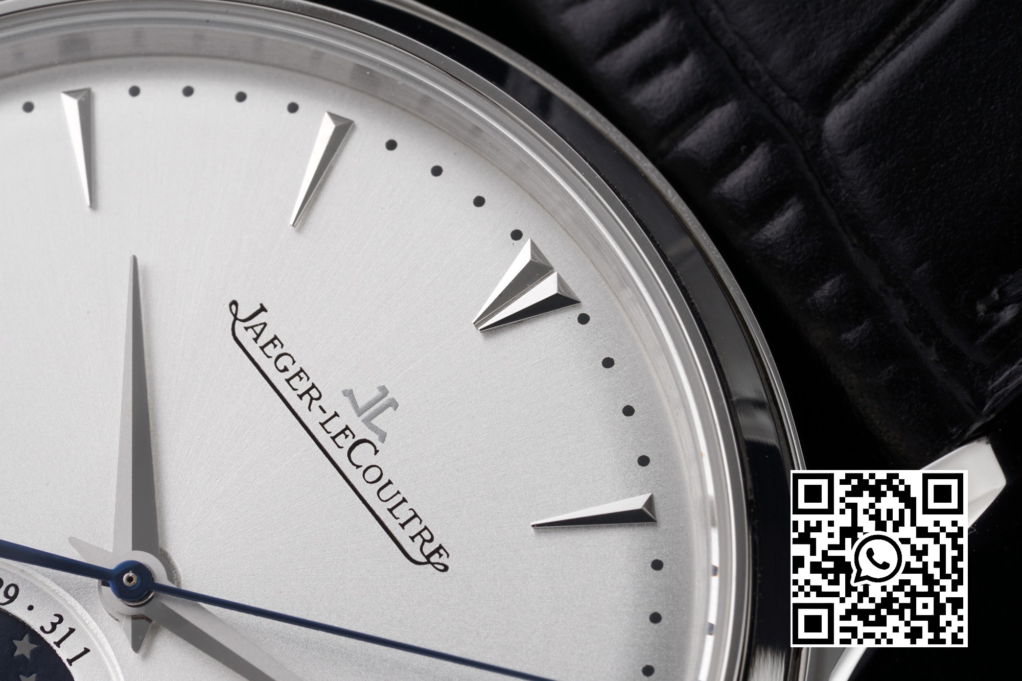 Jaeger-LeCoultre Master Ultra Thin Moon 1368420 SS AZ Factory 1:1 Best Edition Silver Dial