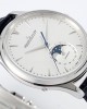 Jaeger-LeCoultre Master Ultra Thin Moon 1368420 SS ZF Factory 1:1 Best Edition White Dial