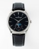 Jaeger-LeCoultre Master Ultra Thin Moon 1368471 SS APS Factory 1:1 Best Edition Black Dial