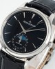 Jaeger-LeCoultre Master Ultra Thin Moon 1368471 SS APS Factory 1:1 Best Edition Black Dial