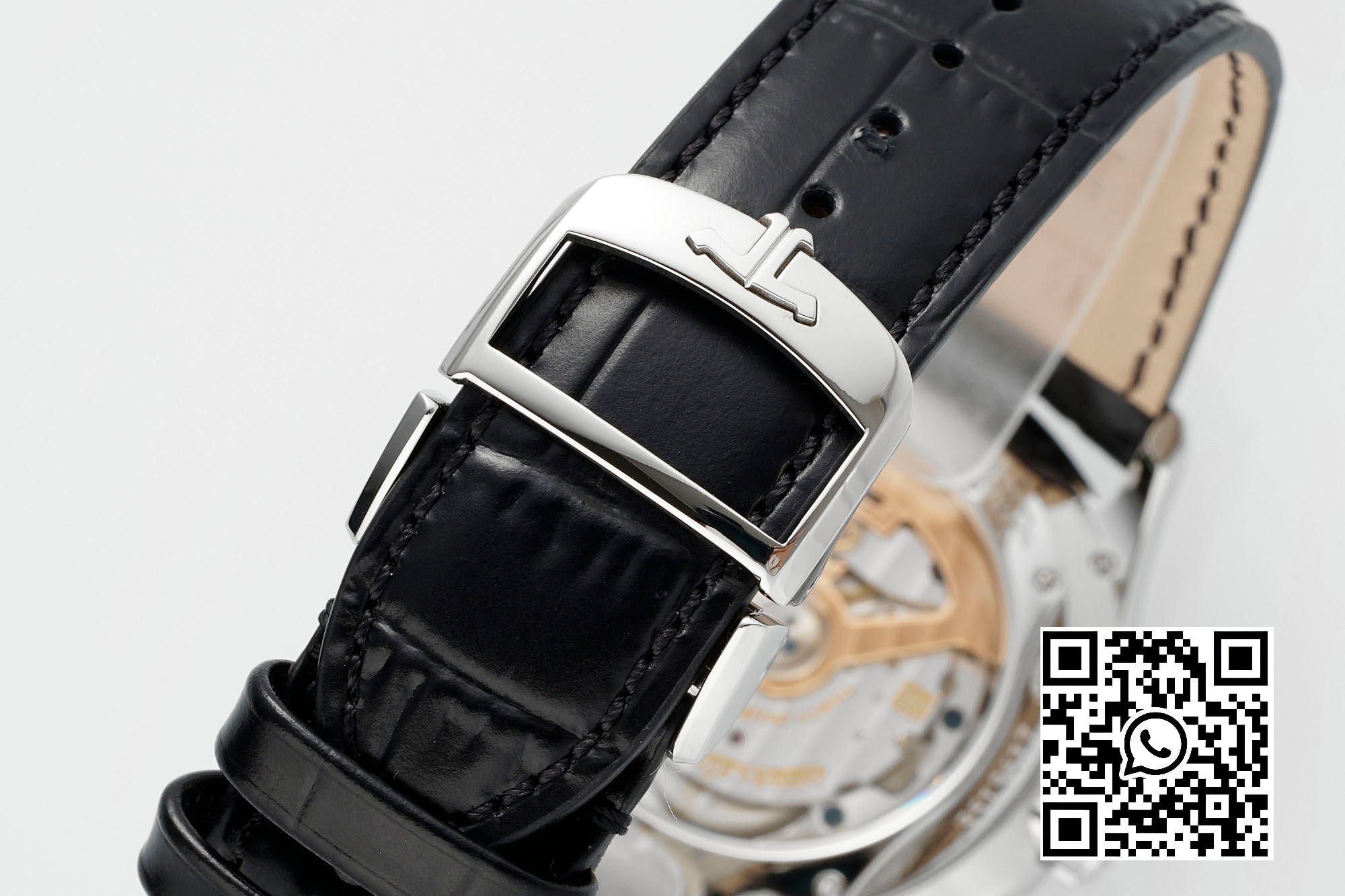 Jaeger-LeCoultre Master Ultra Thin Moon 1368471 SS APS Factory 1:1 Best Edition Black Dial