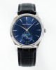 Jaeger-LeCoultre Master Ultra Thin Moon 1368480 SS APS Factory 1:1 Best Edition Blue Dial