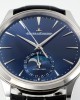 Jaeger-LeCoultre Master Ultra Thin Moon 1368480 SS APS Factory 1:1 Best Edition Blue Dial