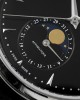 Jaeger-LeCoultre Master Ultra Thin Moon 1358470 SS AZ Factory 1:1 Best Edition Black Dial